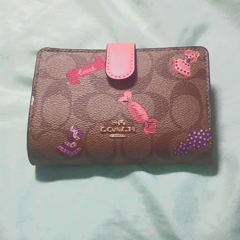 Candy Piece Coach Wallet